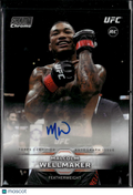Malcolm Wellmaker 2026 Topps Stadium Club Chrome UFC Auto Autograph Rookie RC