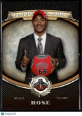 Derrick Rose 2008 Topps Treasury Rookie RC Refractor 566/2008  Chicago Bulls