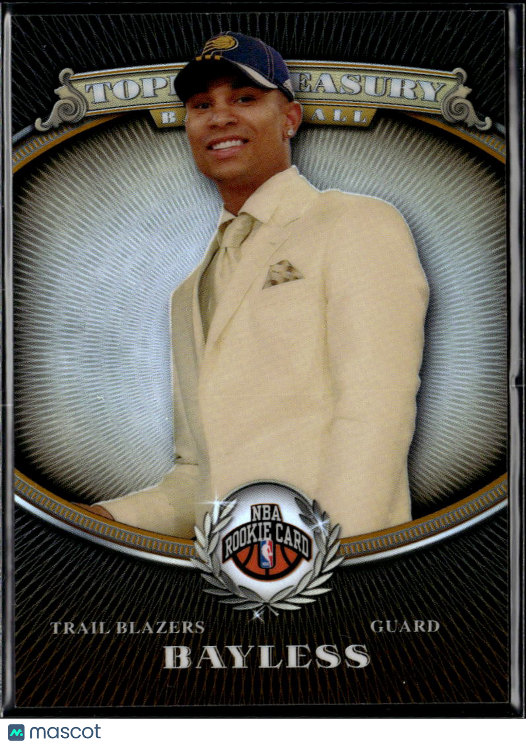 Jerryd Bayless 2008 Topps Treasury Refractor 1336/2008 Portland Trail Blazers