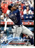 Ronald Acuna Jr. 2018 Topps Holiday Mega Rookie RC Atlanta Braves