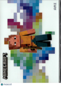 Ari 2024 Panini Prizm Minecraft Color Blast SSP CASE HIT #2