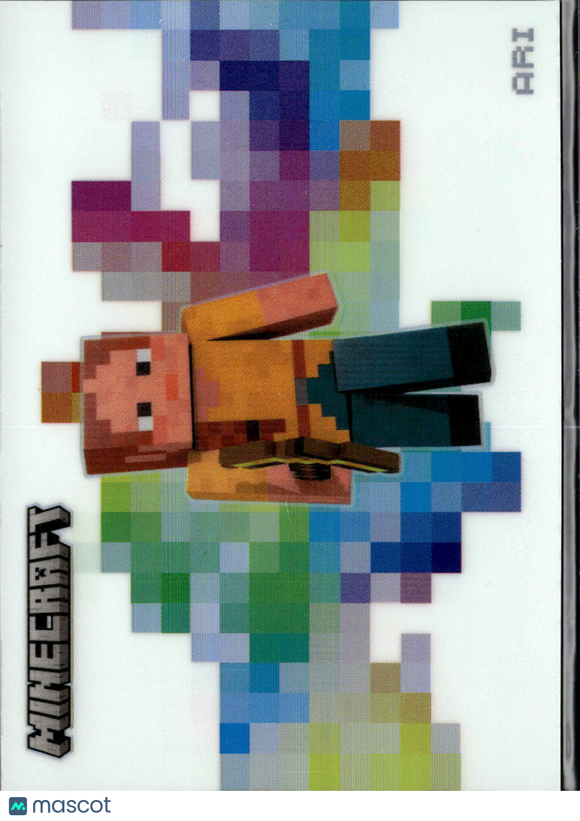 Ari 2024 Panini Prizm Minecraft Color Blast SSP CASE HIT #2