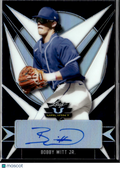 Bobby Witt Jr. 2021 Leaf Valiant Auto Autograph Rookie RC KC Royals 18/75