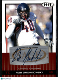 Rob Gronkowski 2010 SAGE HIT Auto Autograph Rookie New England Patriots Arizona