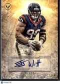 J.J. Watt 2012 Topps Valor Auto Autograph 252/304 Houston Texans