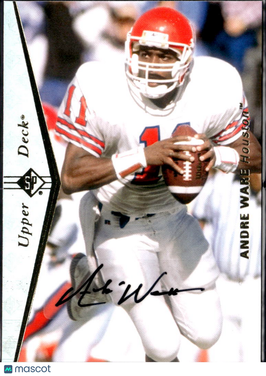 Andre Ware 2013 Upper Deck SP Auto Autograph Houston Cougars