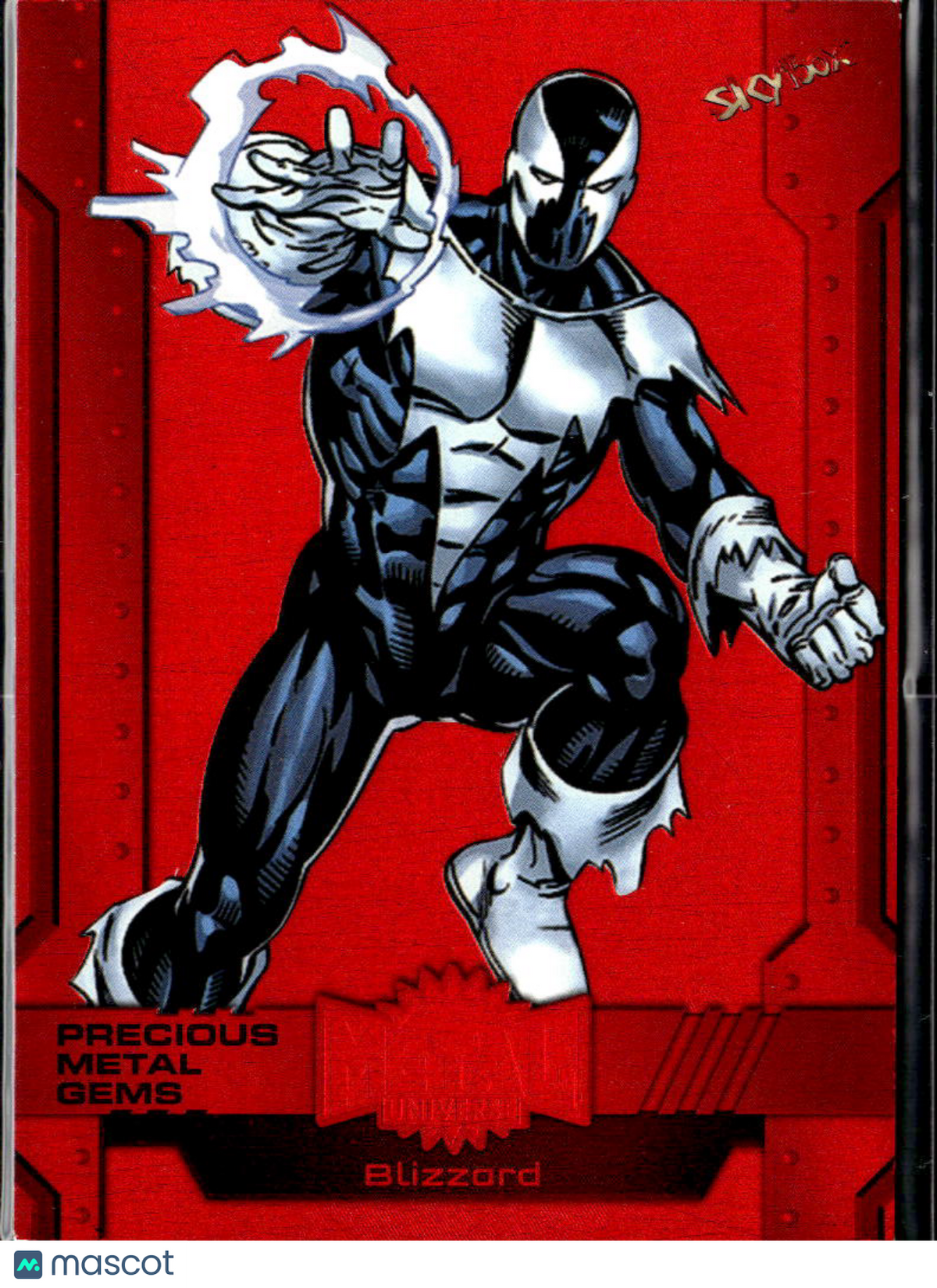 Blizzard 2023 SkyBox Marvel Metal Universe Red Precious Metal Gems 91/100 #103