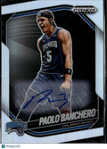 Paolo Banchero 2024-25 Prizm Black Auto Autograph Silver Orlando Magic