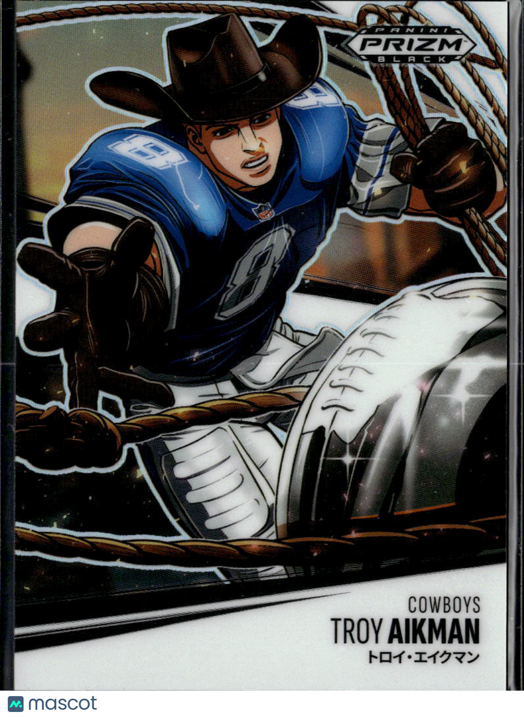 Troy Aikman 2026 Prizm Black MANGA SSP CASE HIT Dallas Cowboys