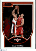 Yao Ming 2007-08 Bowman Chrome Card Houston Rockets