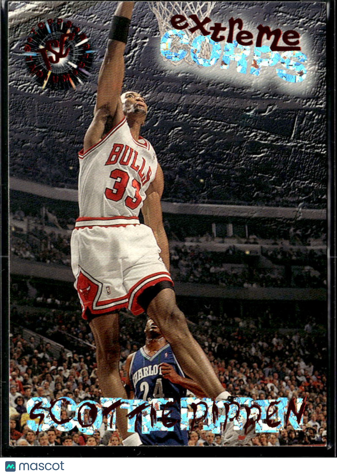 Scottie Pippen 1995 Topps Stadium Club Extreme Corps Chicago Bulls