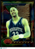Alonzo Mourning 1993-94 Topps Finest #201 Charlotte Hornets