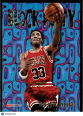 Scottie Pippen 1995 Hoops Block Party Chicago Bulls