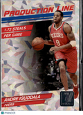 Andre Iguodala 2009 Panini Donruss Production Line Philadelphia 76ers