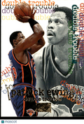 Patrick Ewing 1907 SkyBox PremiumDouble Trouble New York Knicks