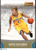 Adam Haluska 2007 Topps Trademark Moves RC /1999 New Orleans Hornets
