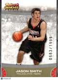 Jason Smith 2007 Topps Trademark Moves RC 583/1999 Philadelphia 76ers
