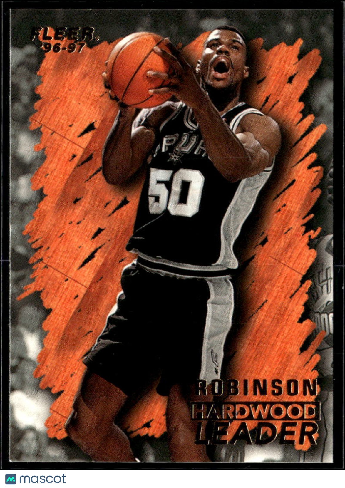 David Robinson 1996 Fleer Hardwood Leader San Antonio Spurs