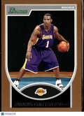 Javaris Crittenton 2007 Bowman Copper Rookie RC /399 Los Angeles Lakers