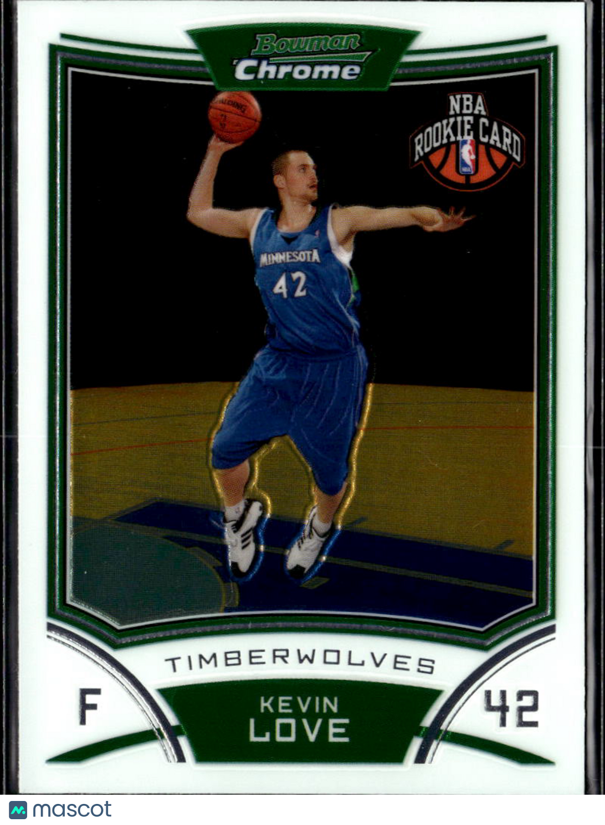 Kevin Love 2008-09 Bowman Chrome Rookie Card Minnesota Timberwolves