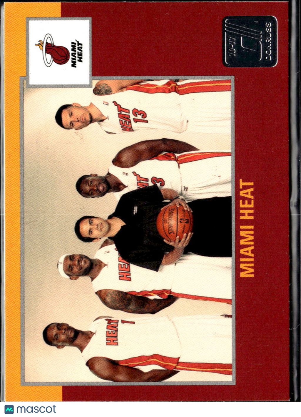LeBron James Chris Bosh Dwyane Wade 2010-11 Donruss Miami Heat #275