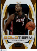 Dwyane Wade 2009-10 Certified Gold Team 93/500 Miami Heat