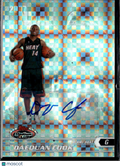 Daequan Cook 2007 Topps Stadium Club Auto Autograph X-Fractor Miami Heat