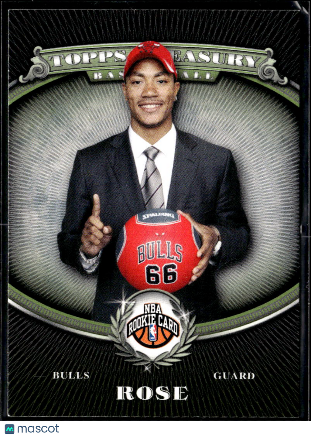Derrick Rose 2008-09 Topps Treasury Rookie RC #101 Chicago Bulls