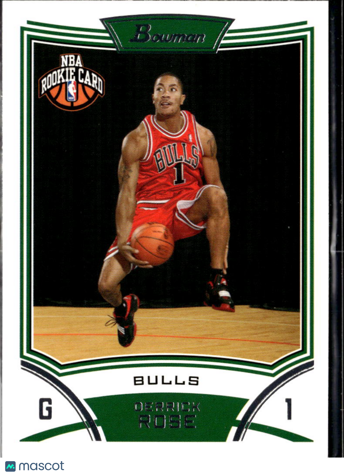 Derrick Rose 2008-09 Bowman Rookie RC #111 Chicago Bulls