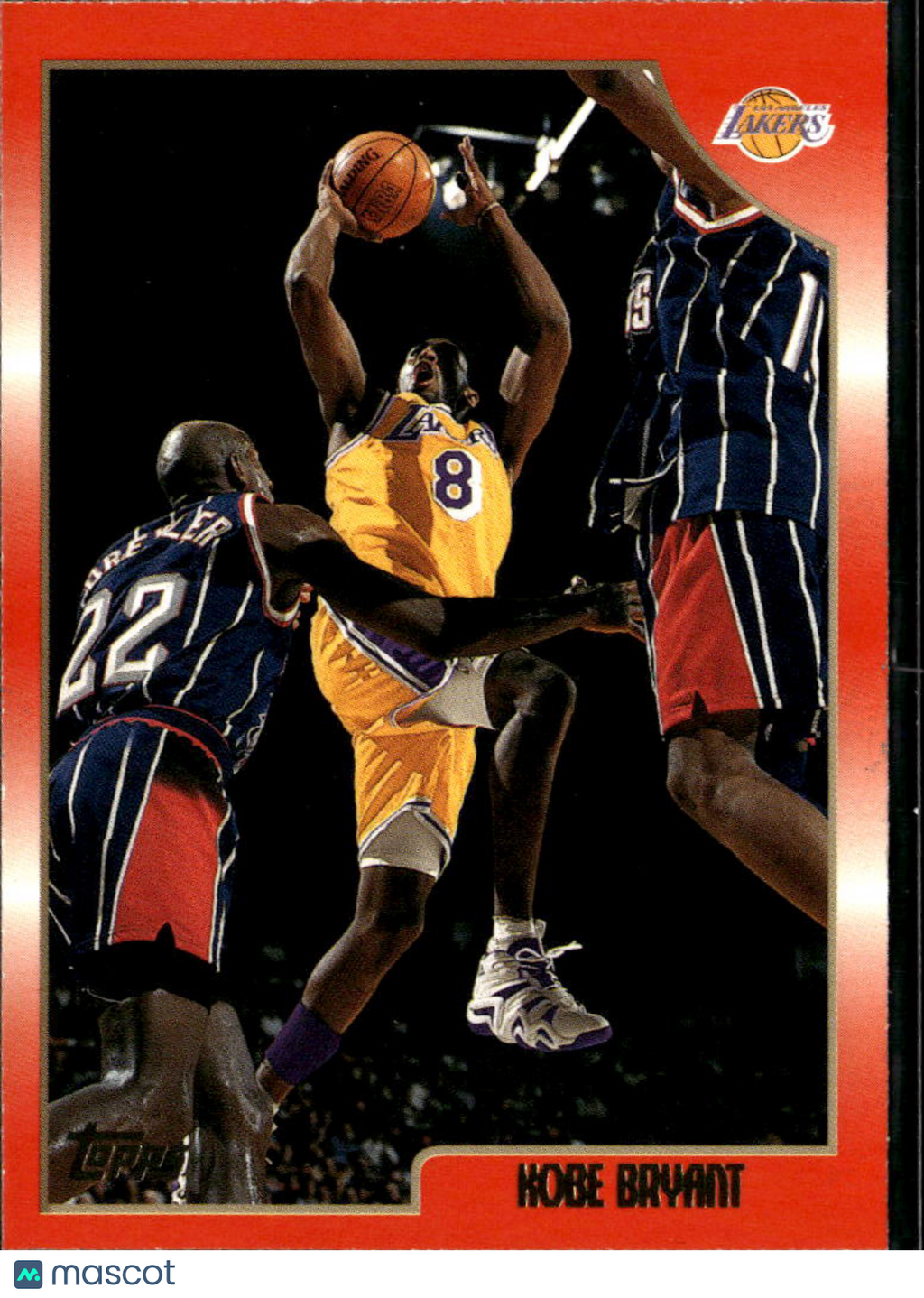 Kobe Bryant 1999-00 Topps Orange #PP7 Los Angeles Lakers