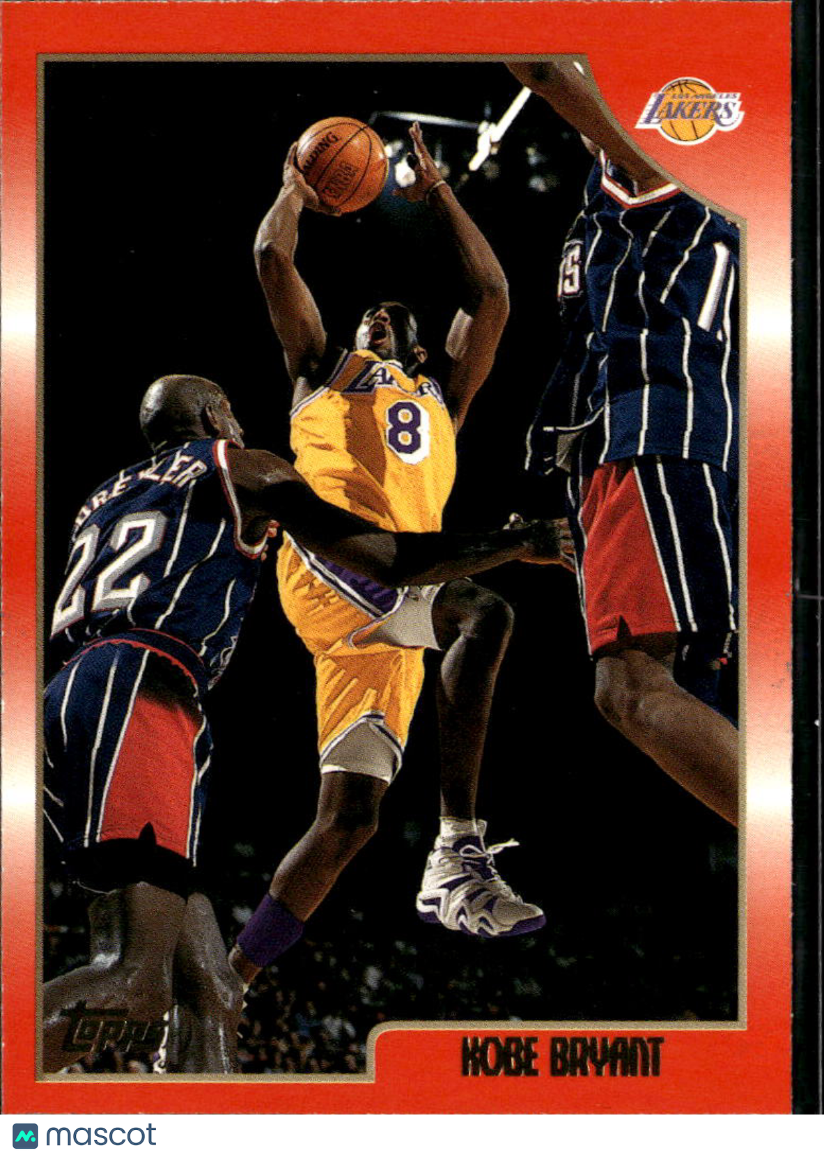 Kobe Bryant 1999-00 Topps Orange #PP7 Los Angeles Lakers