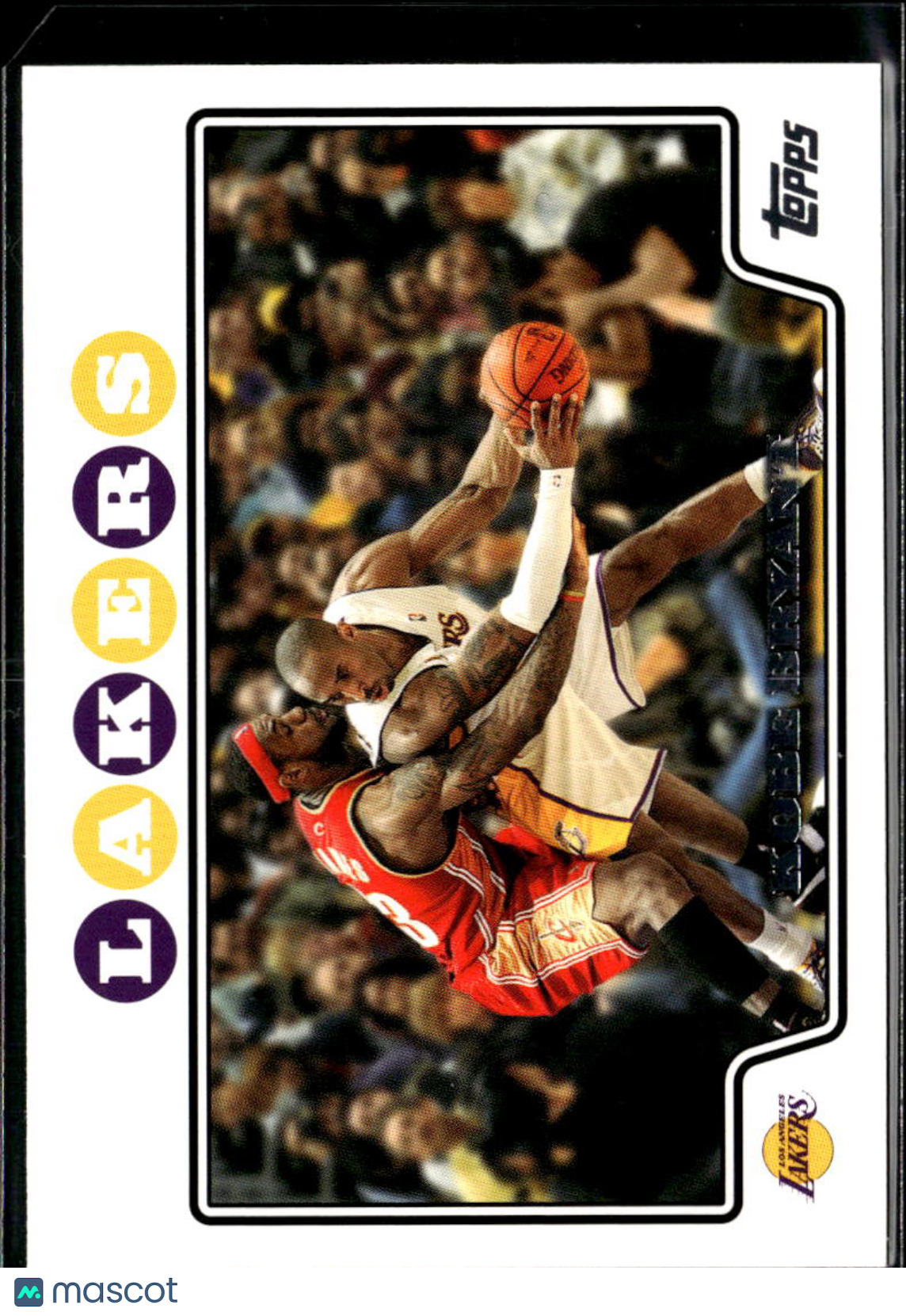 Kobe Bryant LeBron James 2008-09 Topps Card #24 Los Angeles Lakers
