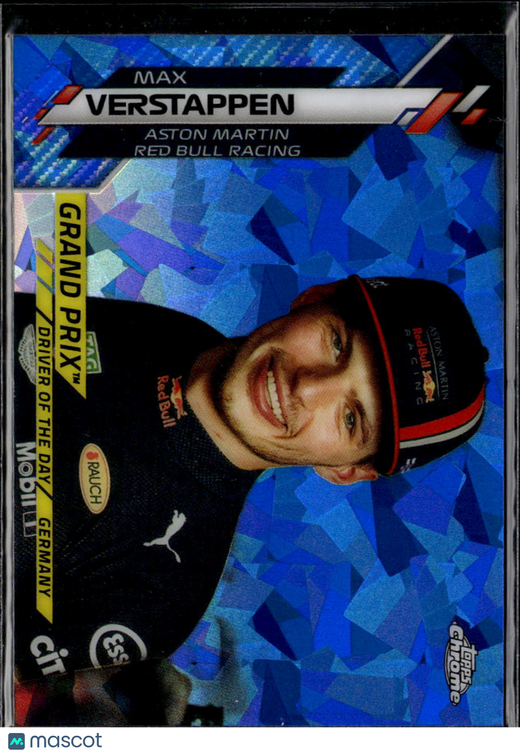 Max Verstappen 2020 Topps Chrome Sapphire Formula 1 #164 Aston Martin Red Bull