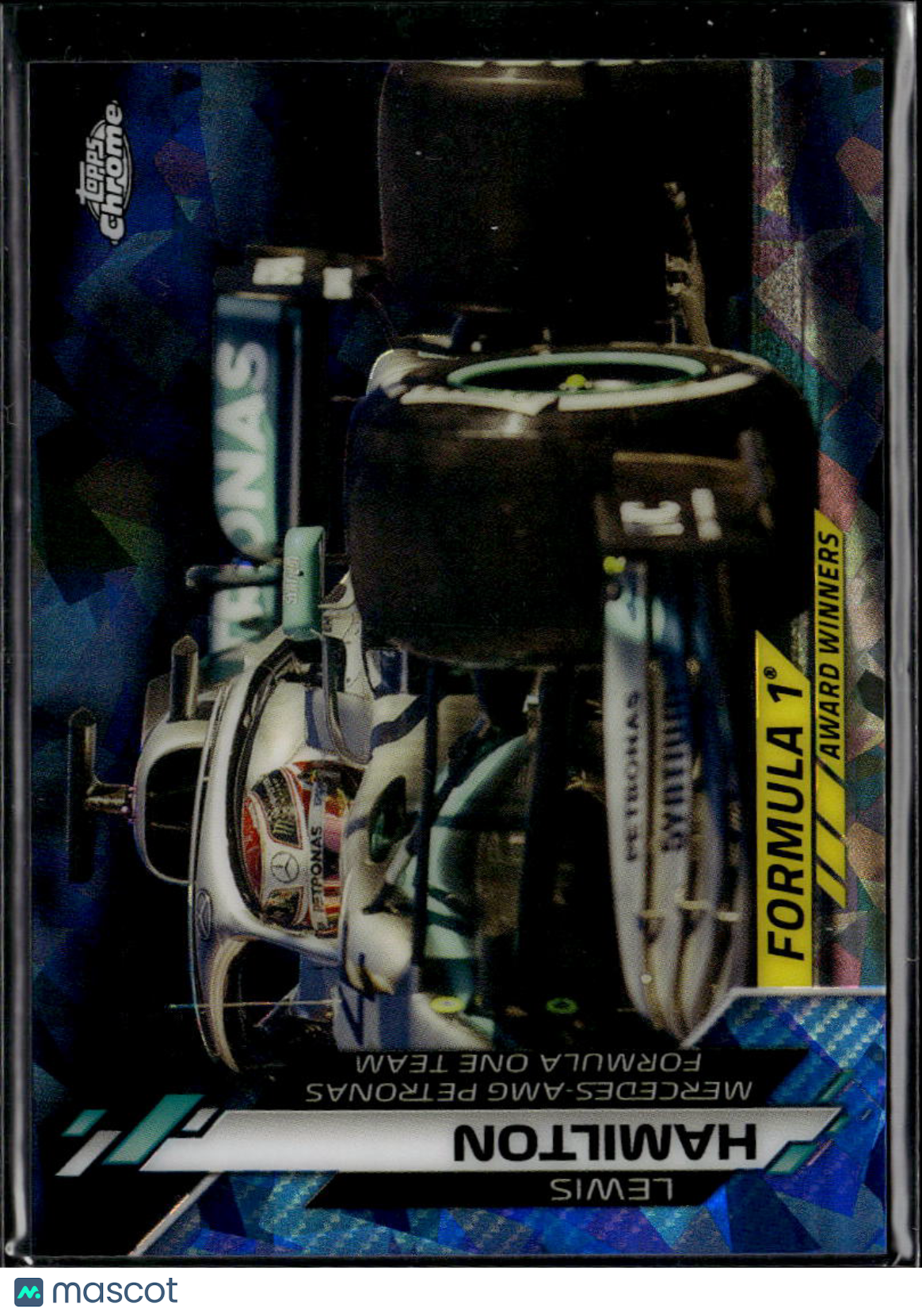 Lewis Hamilton 2020 Topps Chrome Formula 1 Sapphire #195 Mercedes-AMG