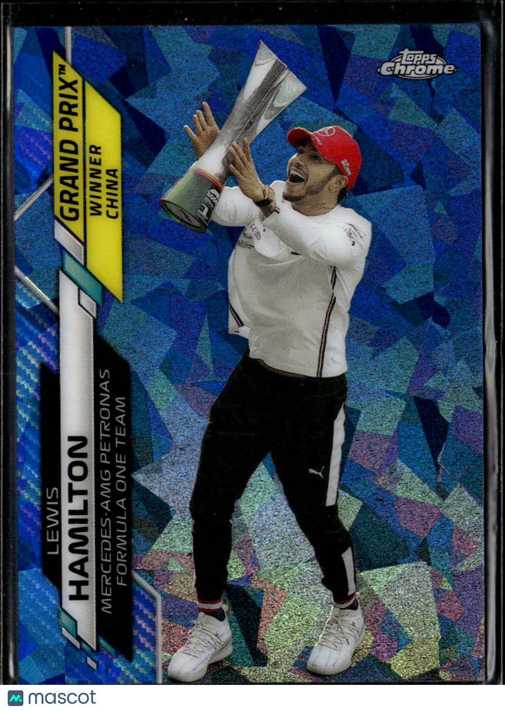 Lewis Hamilton 2020 Topps Chrome Formula 1 Sapphire #135 Mercedes-AMG