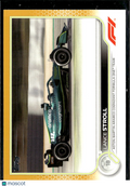 Lance Stroll 2022 Topps Formula 1 Gold 20/50 Aston Martin