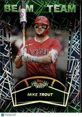 Mike Trout 2025 Topps Stadium Club Beam Team Los Angeles Angels