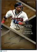 Ronald Acuna Jr. 2019 Topps Tier One Auto Autograph 33/125 Atlanta Braves