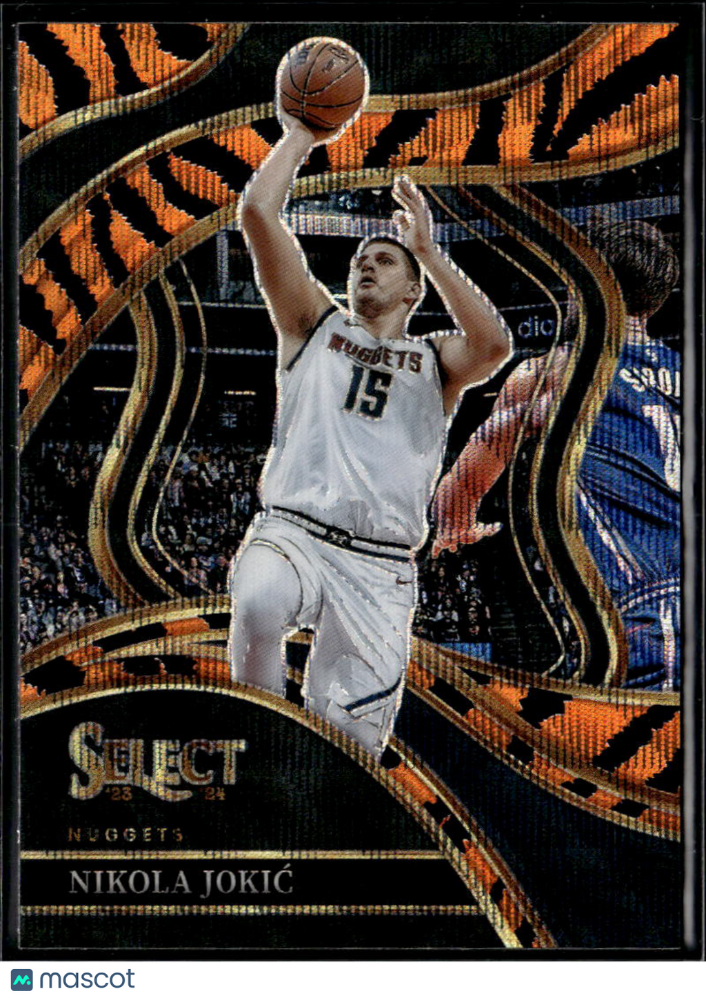 Nikola Jokic 2023-24 Select Tiger Prizm Courtside SSP SHORTPRINT Denver Nuggets