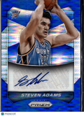 Steven Adams 2014-15 Prizm Auto Autograph Blue 108/249 Oklahoma City Thunder