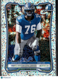 Blake Miller 2026 Bowman Chrome Speckle Refractor Rookie RC Detroit Lions