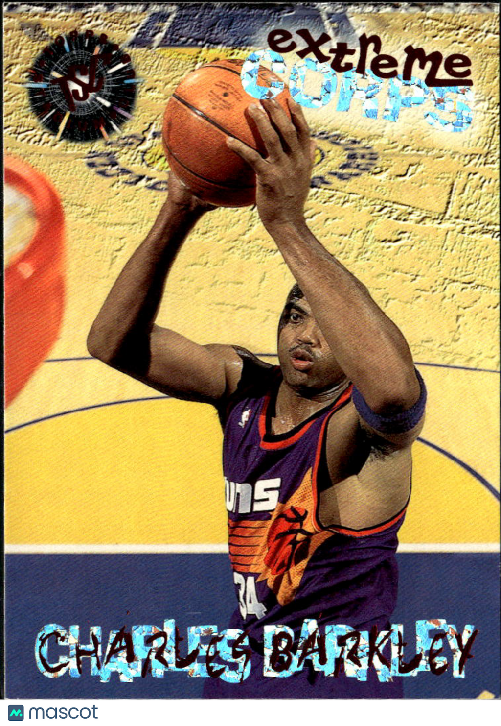 Charles Barkley 1995 Topps Gallery Extreme Corps Phoenix Suns