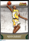 Kevin Durant 2007 Topps Trademark Moves Rookie RC 1690/1999 Seattle SuperSonics