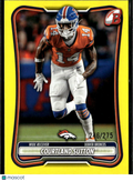Courtland Sutton 2026 Bowman Yellow 246/275 Denver Broncos