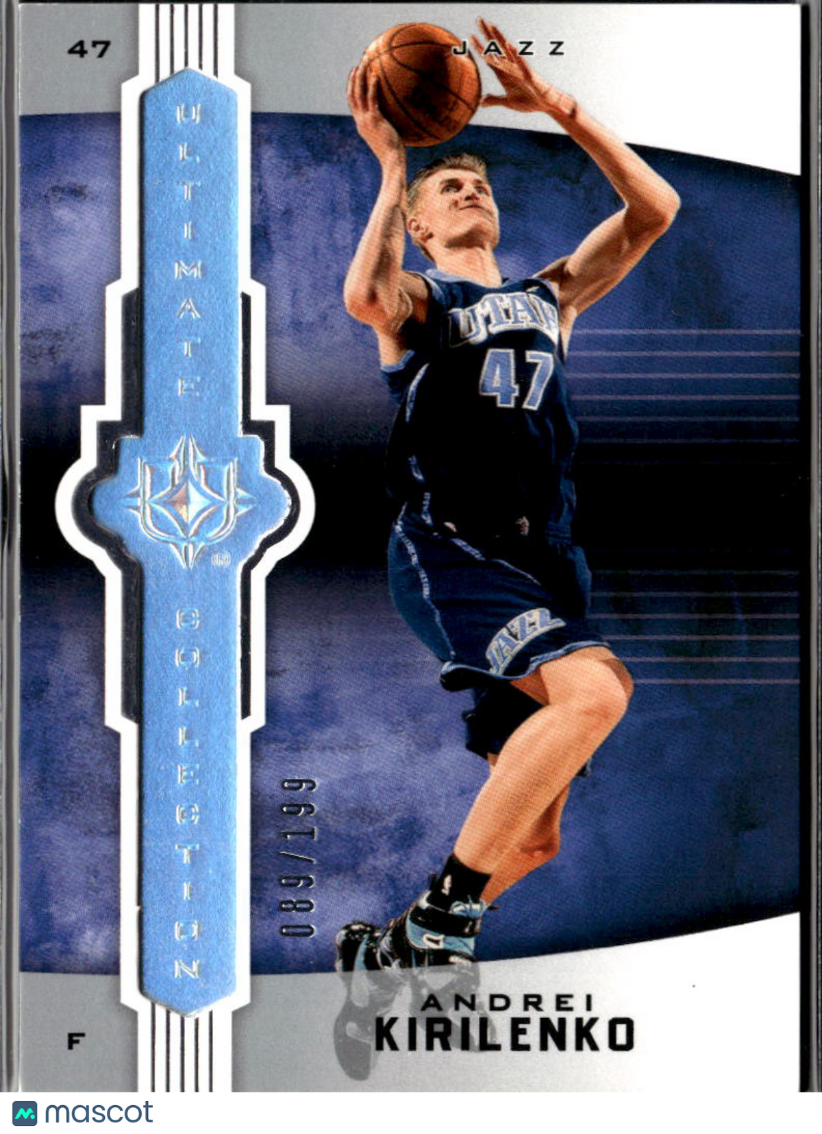 Andrei Kirilenko 2007-08 Upper Deck Ultimate Collection 89/199 Utah Jazz