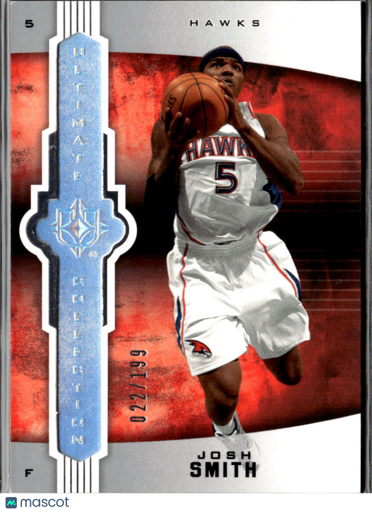 Josh Smith 2007-08 Upper Deck Ultimate Collection /199 Atlanta Hawks