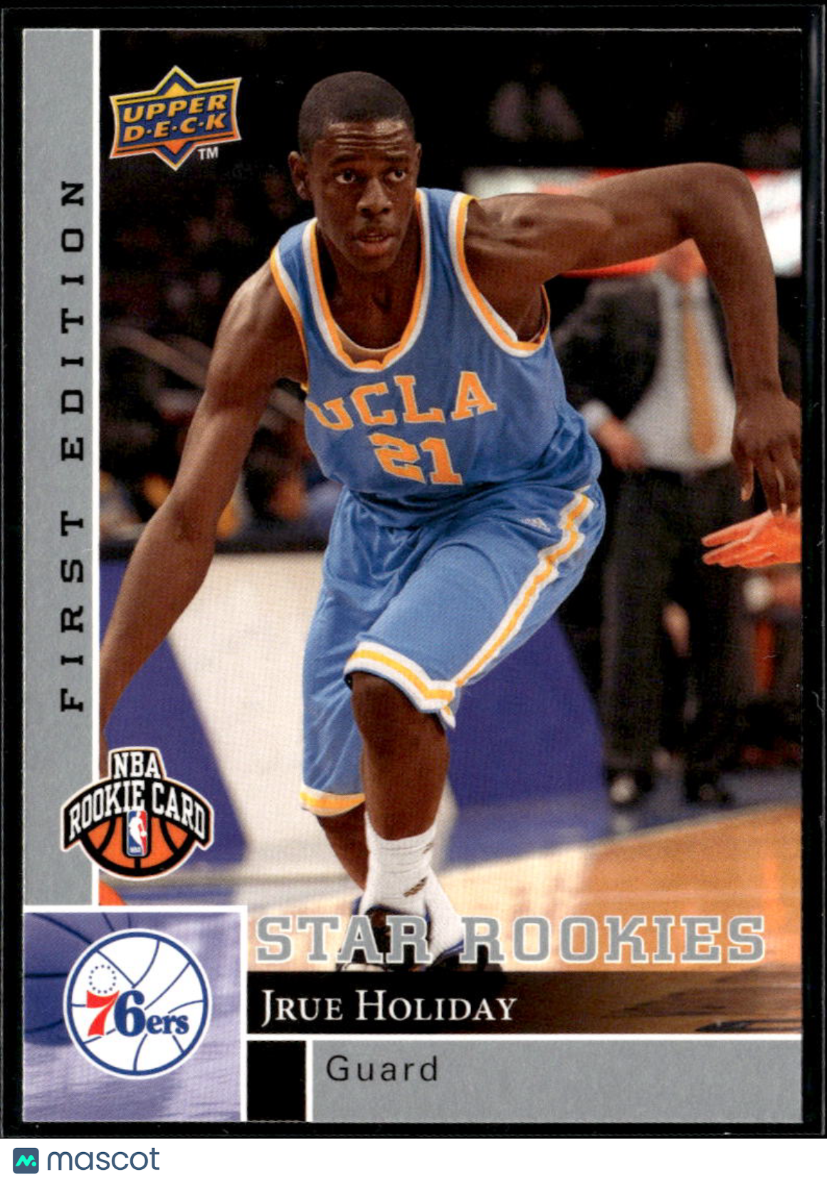 Jrue Holiday 2009 Upper Deck First Edition Rookie RC 76ers UCLA Bruins