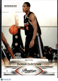 DeMar DeRozan 2009 Panini Prestige Rookie RC #159 Toronto Raptors