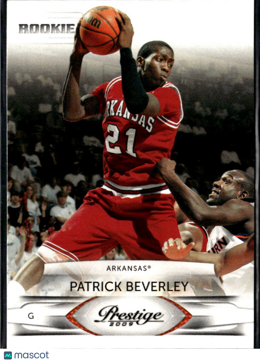 Patrick Beverley 2009 Panini Prestige Rookie RC Arkansas Razorbacks