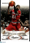 Patrick Beverley 2009 Panini Prestige Rookie RC Arkansas Razorbacks